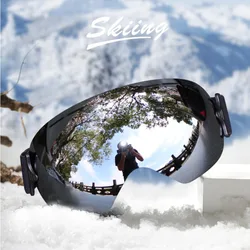 Lightweight Professional Ski Goggles Men UV400 Adult Anti-fog Snowboard Skiing Glasses Women Ultra-light Winter Snow Eyewear