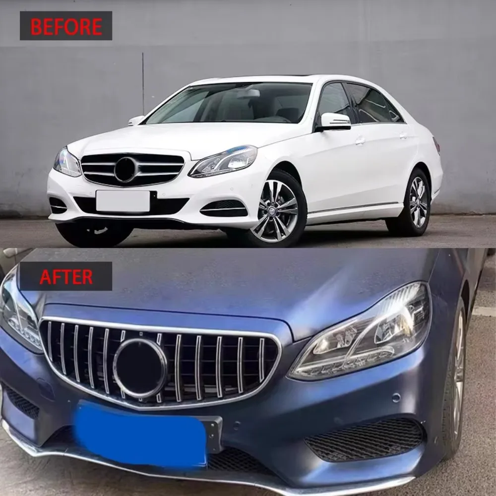 

For Mercedes-Benz E-Class W212 2013-2015 Year Racing Grille Front Bumper Grill Body Kit Accessories