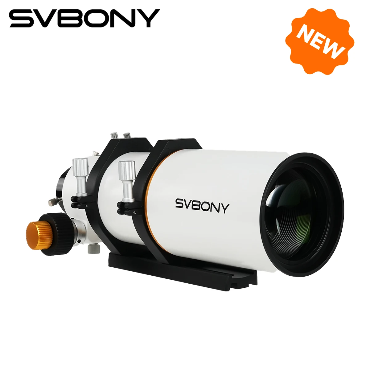 Svbony SV530 80mm ED Refraktor-Teleskop OTA 480mm f/6 mit Feldflacher und Dual-Speed-Fokussierer für Astrofotografie des Tiefen Himmels