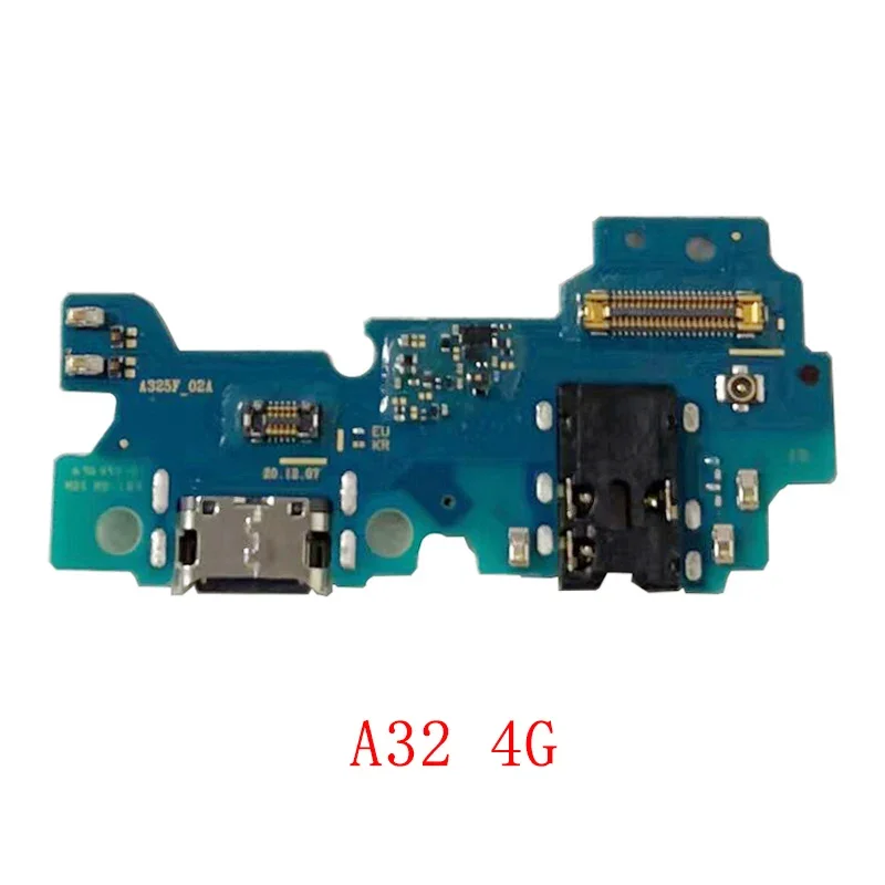 USB Charging Port Connector Board Parts Flex Cable For Samsung A02 A12 A32 A326 A52 A72 A82 Repair Parts