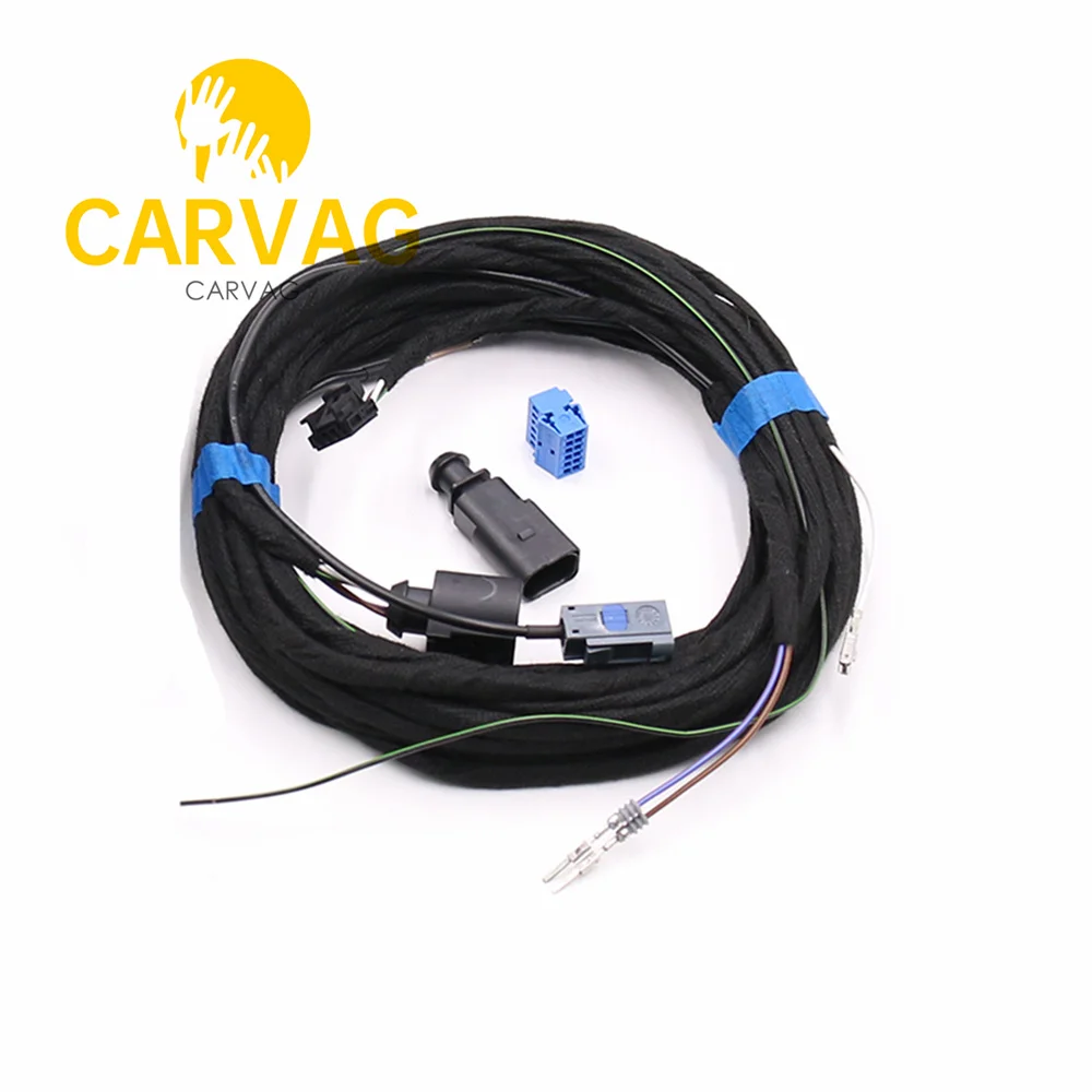 

For VW Passat B8 Golf 7 T-roc Rear View Camera Wire Reversing Badge Camera Cable Harness - Lowline