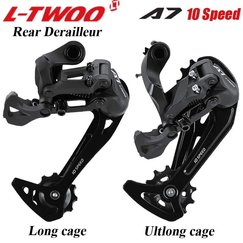 LTWOO A7 10 Speed Rear Derailleur 10S 10V 42T/50T MTB Rear Derailleurs Switches Compatible SHIMANO Mountain Bike Accessories