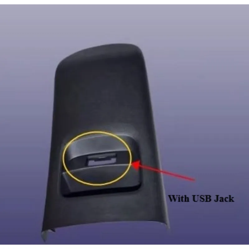 J60-5305040 1pc Armrest Box Rear Ashtray Cover for Chery Tiggo 3 2014-2018 Arrizo 5 EX GX