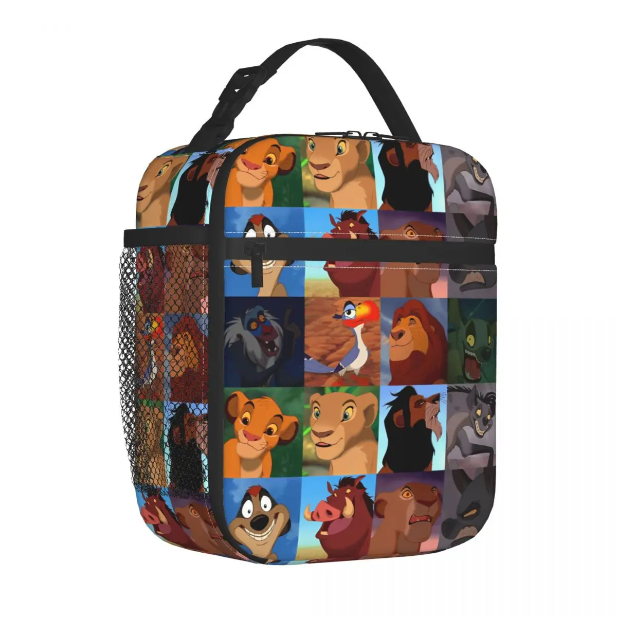 

Lion King Simba Insulated Lunch Bag Thermal Bag Meal Container Leakproof Tote Lunch Box Food Bag College Outdoor