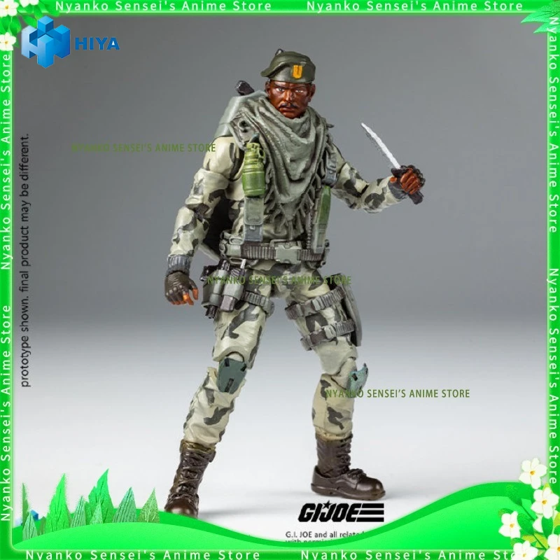 

In Stock Hiya Toys G.I. Joe Stalker 1/18 Scale 10.5cm Action Figure Trendy Toys Collectibles Anime Model Doll Trendy Desktop