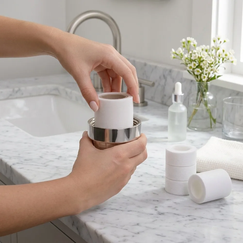 Replacement Shower Filter Cartridge with Vitamin C and Mineral Support to Reduce Heavy Metals and Lime Scale Over Time