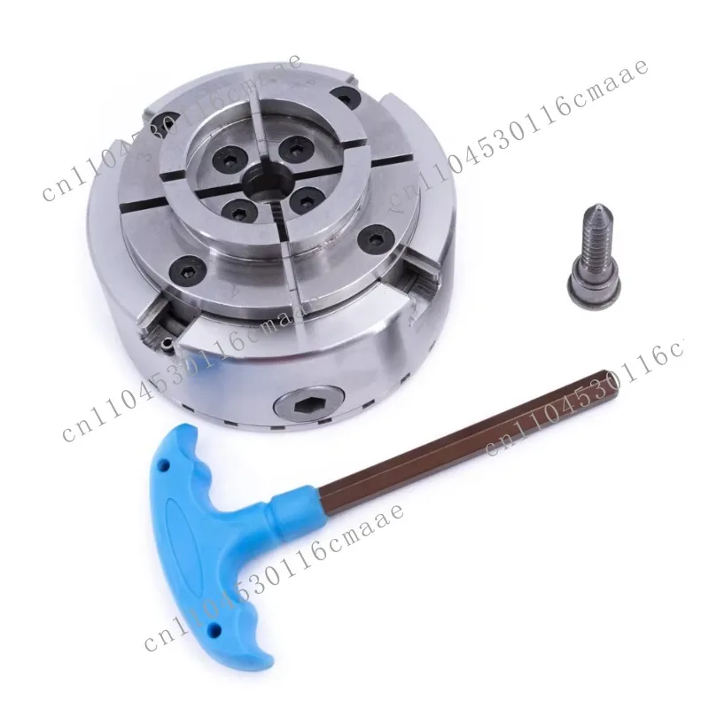 Suitable for Woodworking Machinery Parts, Threaded Woodworking Lathe Chuck KP96 KP70 1 '-8 M33 Self-centering Four-jaw Chuck