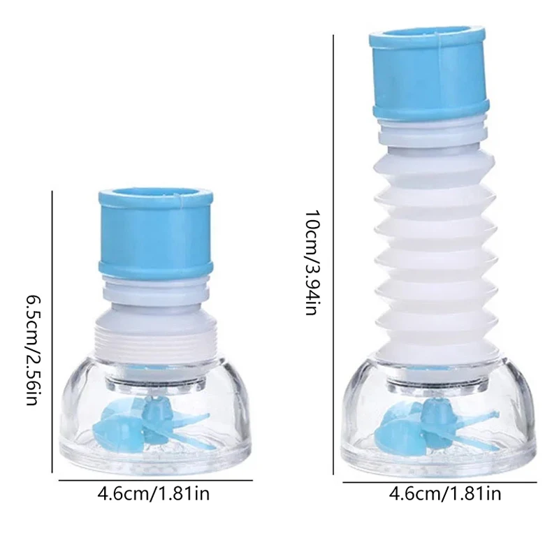 Aerador Torneira de Cozinha com Mangueira Telescópica, Pulverizador, Difusor Do Filtro, Bocal De Poupança De Água, Conector De Banho, Extensão Giratória De 360 °