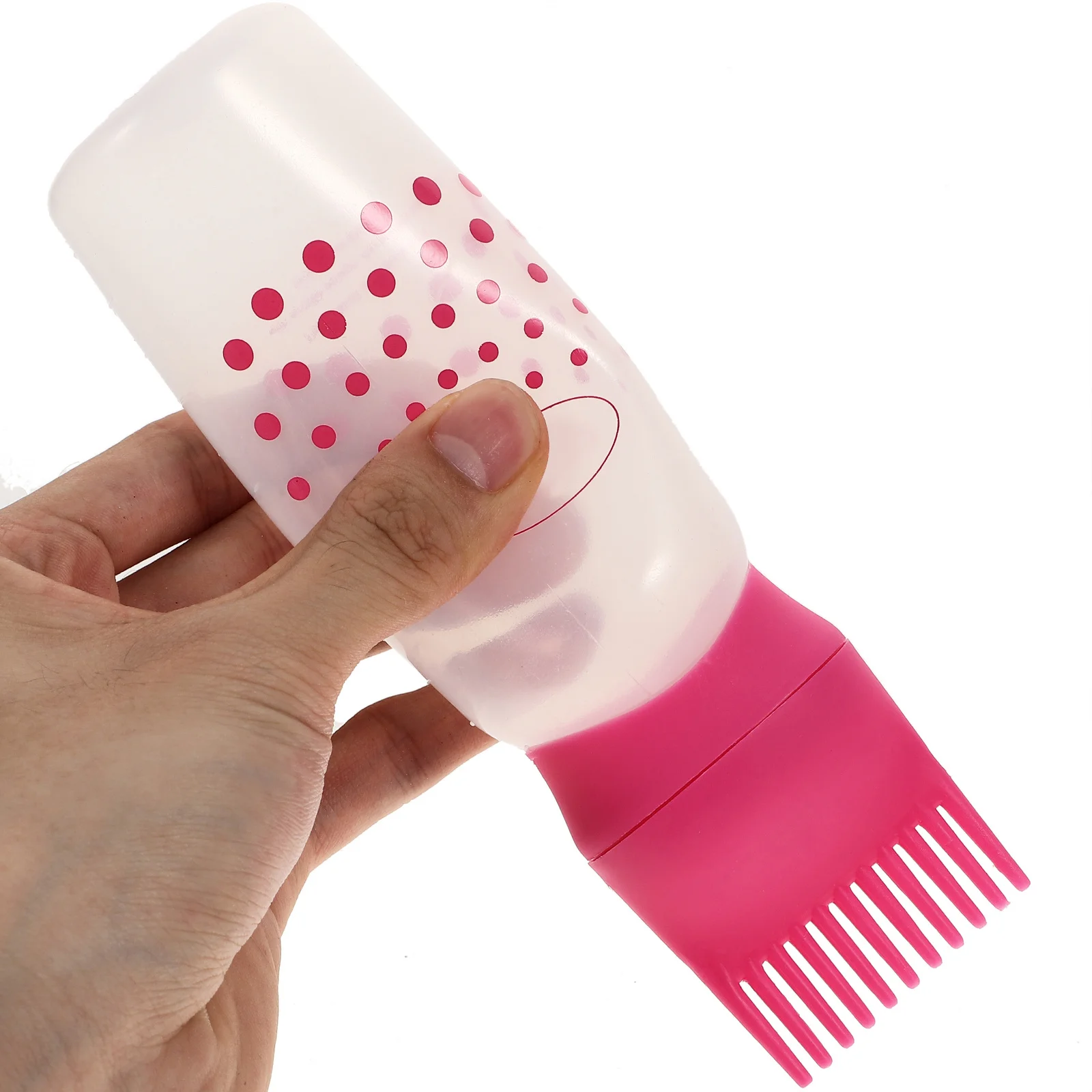 3Pcs Multiuse Hairdressing Bottle Applicator for Even Color Distribution and Styling Rosy Hairdressing Hair Applicator - Image 4