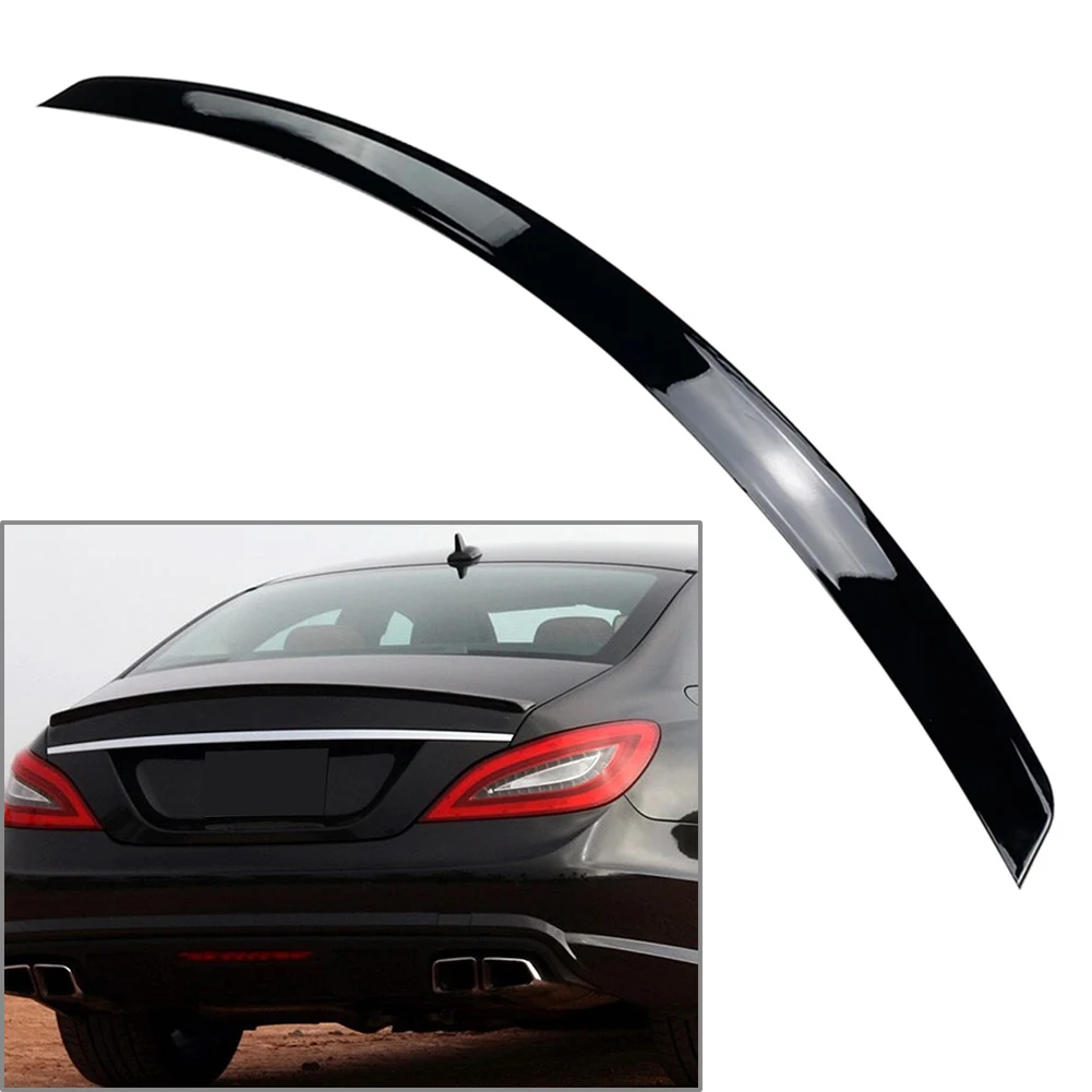 C218 Car Rear Tail Trunk Wing Spoiler Trim For Mercedes Benz CLS Class CLS400 CLS500 CLS63 2011 2012 2013 2014 2015 2016 2017