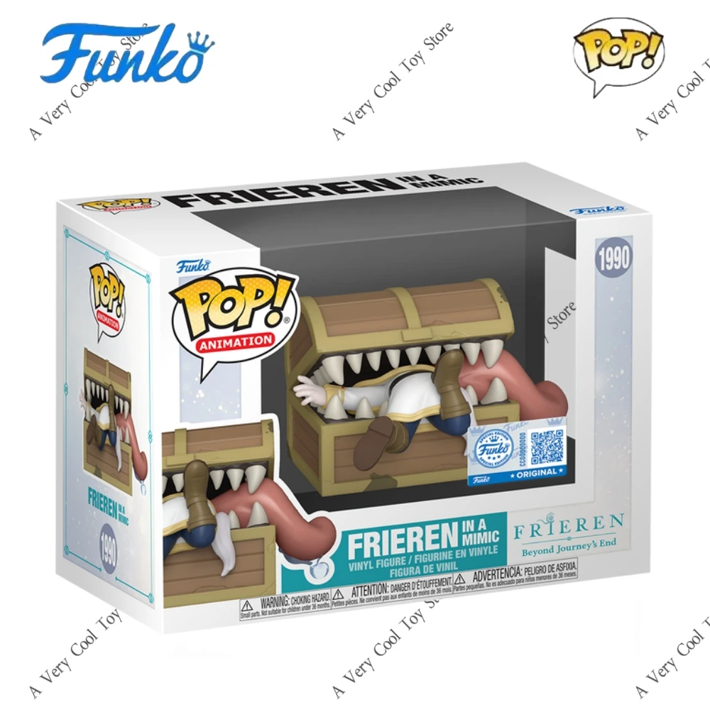 

Frieren:Beyond Journey's End Anime Figure Frieren in a Mimic 1990 Figures Funko Pop Collectible Limited Edition Model Toy Gift