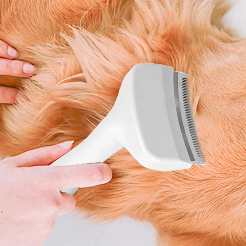 Slicker Brush For Dogs Undercoat Deshedding Tool For Dogs Cats Puppy Kitten Detangling Dematting Rake Shedding Tool For - view 6