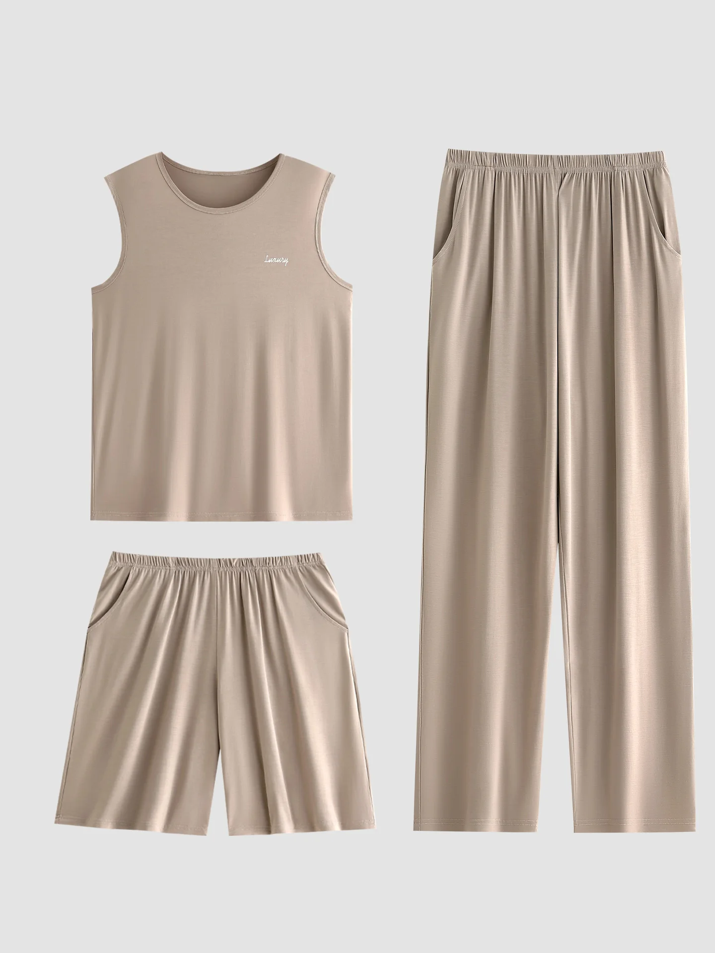 set-tre-pezzi-di-pigiama-da-uomo-in-modal-effetto-fresco-abbigliamento-per-casa-in-seta-ghiaccio-pantaloncini-canotta-e-pantaloni-lunghi-comodo-da-indossare-anche-all'aperto