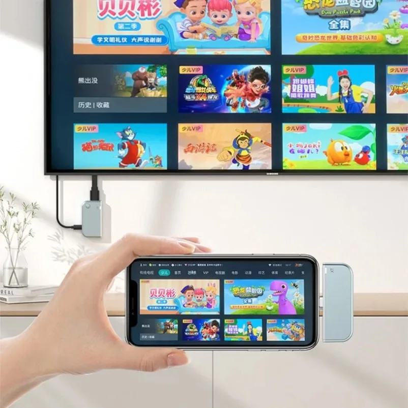 ชุดอุปกรณ์ส่งสัญญาณและรับสัญญาณวิดีโอไร้สาย HDMI 50 เมตร รองรับความละเอียด 1080P สำหรับแล็ปท็อป พีซี จอภาพ และโปรเจคเตอร์