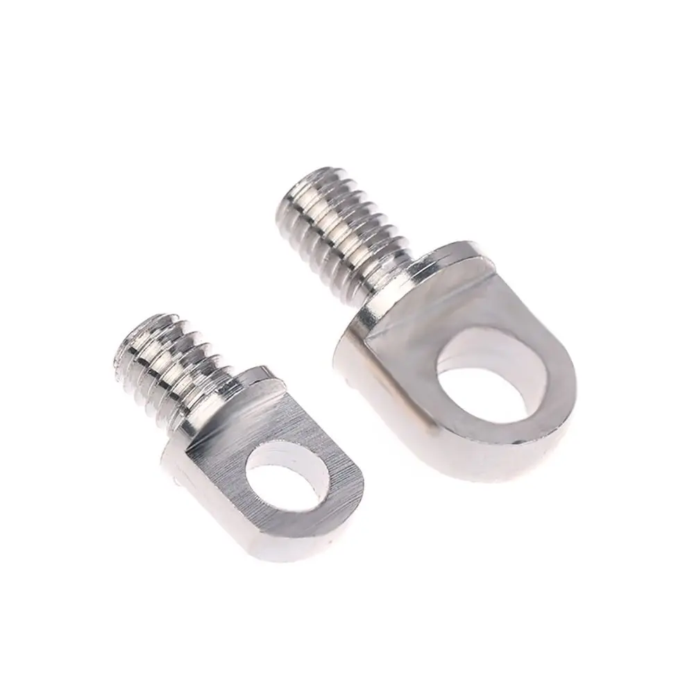 5Pcs M3-M10 Brass Eye Bolts Copper With Hole Copper Lifting Eye Screws Brass Copper Pillar Screws