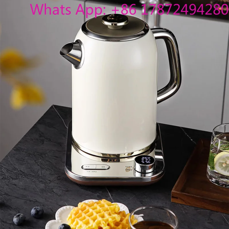 1.7L Electric Kettle with Built-in Heat Retention and Constant Temperature Control 316L Stainless Steel 2026 New Model for Hom