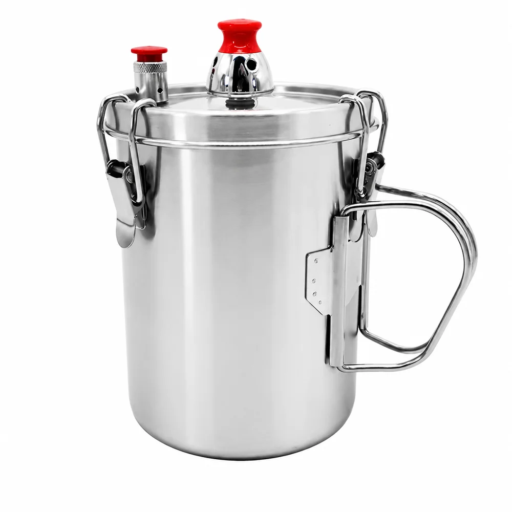 Camping Cooking Set Compact - Mini pentola a pressione ultraleggera in