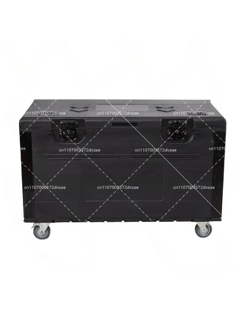 Large PE Plastic Transport Case Stage Film Equipment Flight Case LED Screen Cable Spare Parts Storage Case Stall Box