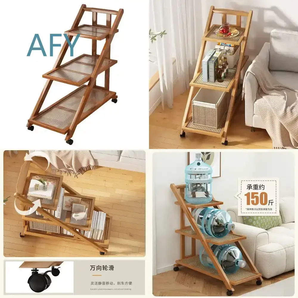 Removable Sofa Side Table for Living Room Bedroom Coffee Table Bedside Shelf for Small Spaces Simple Modern Household