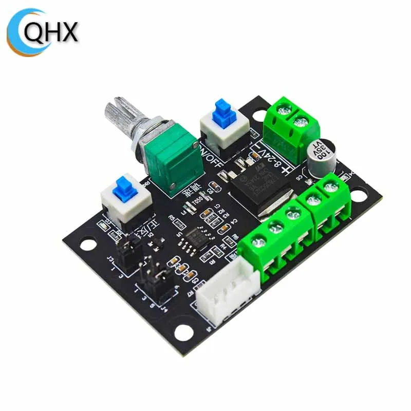 

12V stepper motor drive board PWM pulse signal generator DIY forward and reverse speed controller module 24V