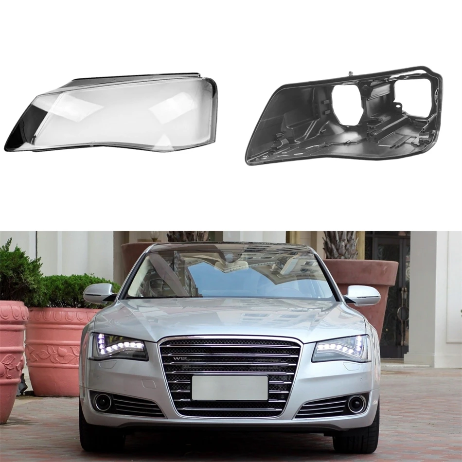 

For Audi A8 2011 2012 2013 Car Interior Replacement Parts Headlights Lens Headlight Base