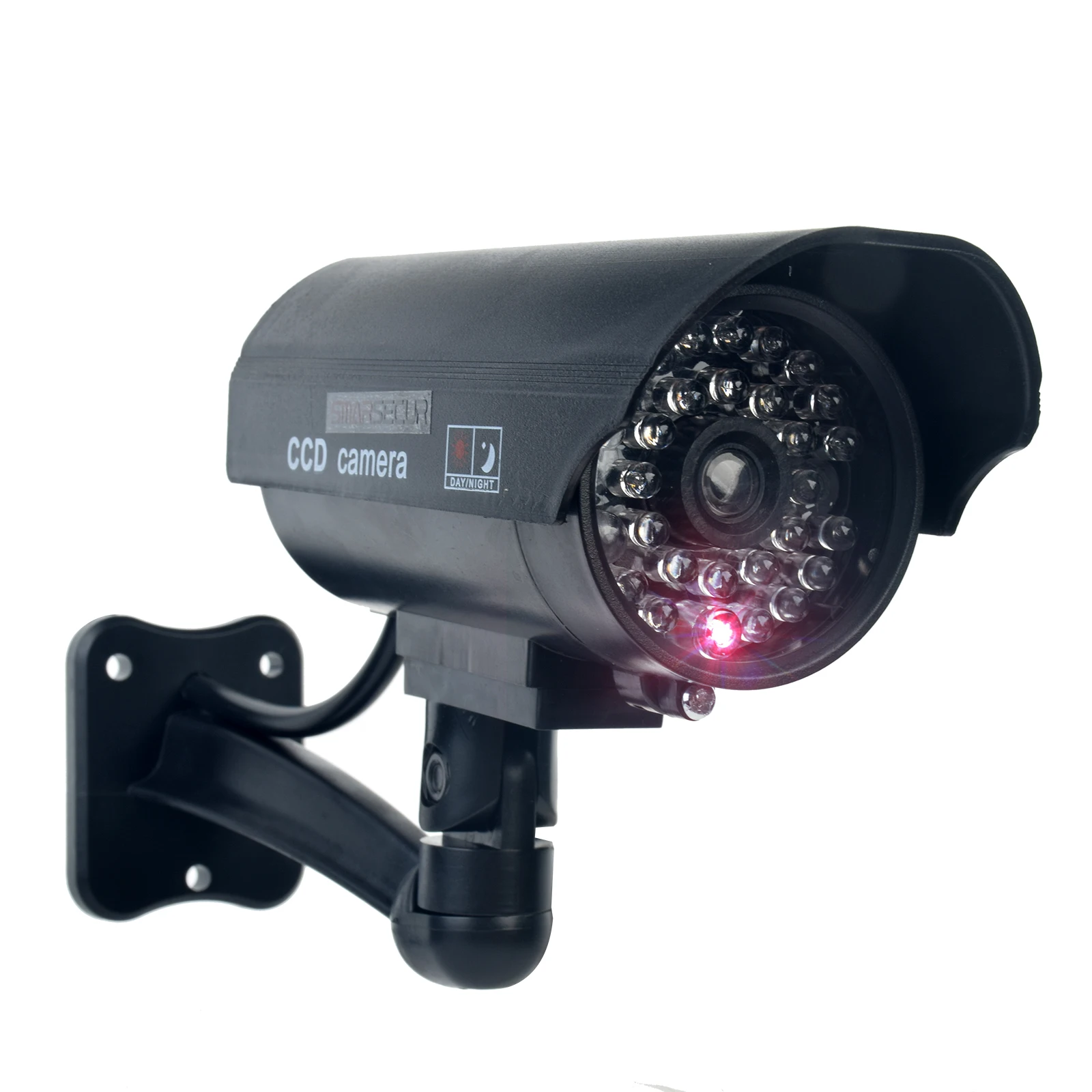 Eleopard Fake Camera Dummy Waterproof Security CCTV Surveillance Camera With Flashing Red Led Light Outdoor Indoor