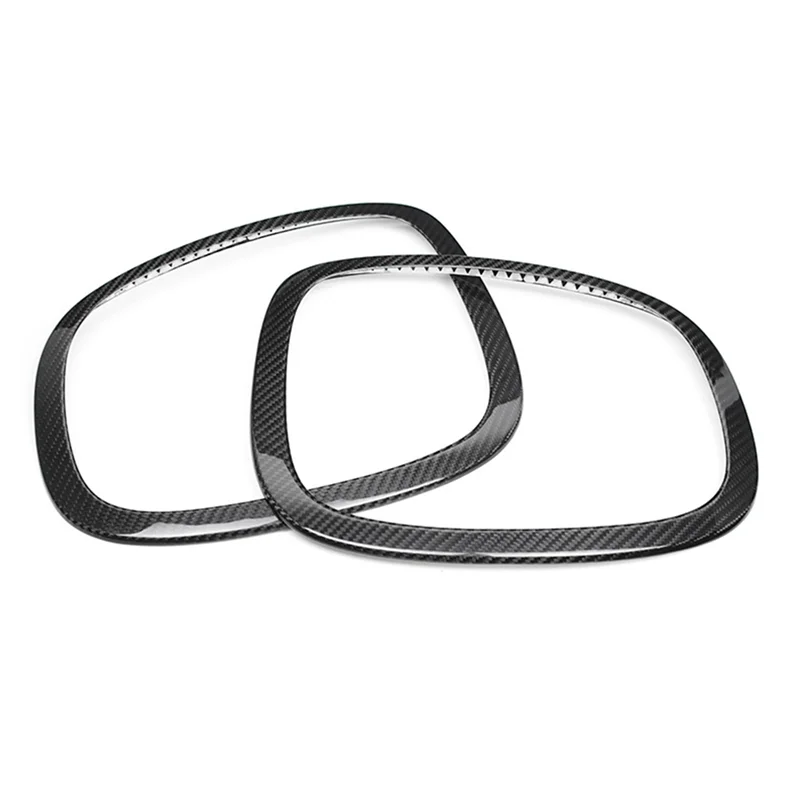 

Lasting Carbon Fibre Car Headlight Ring Bezel Trim Cover Taillight Trim Cover For BMW Mini Cooper F55 F56 F57 2014-2020
