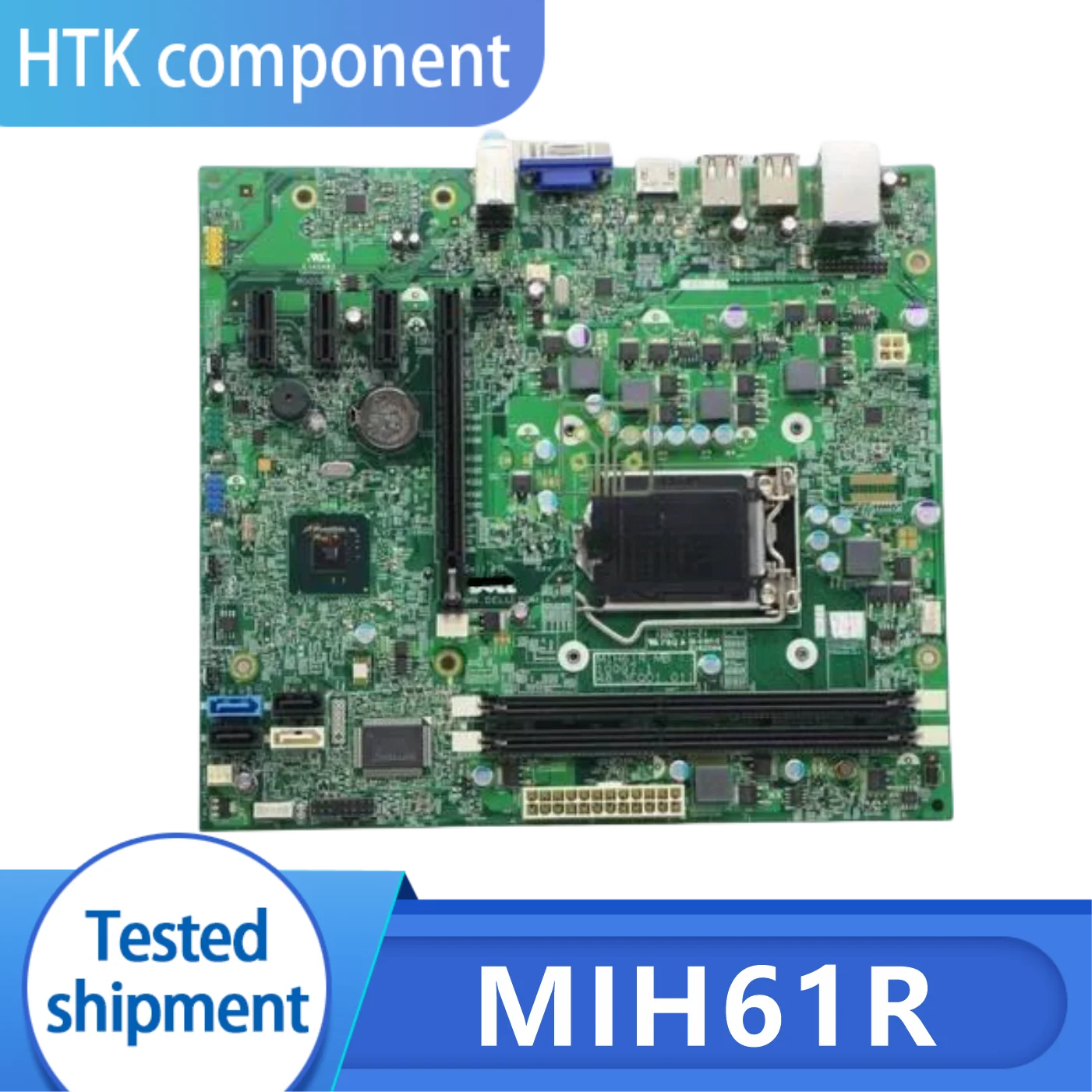 100% test working M5DCD For 390 620 MT Desktop Motherboard MIH61R 10097-1 48.3EQ01.011 Mainboard