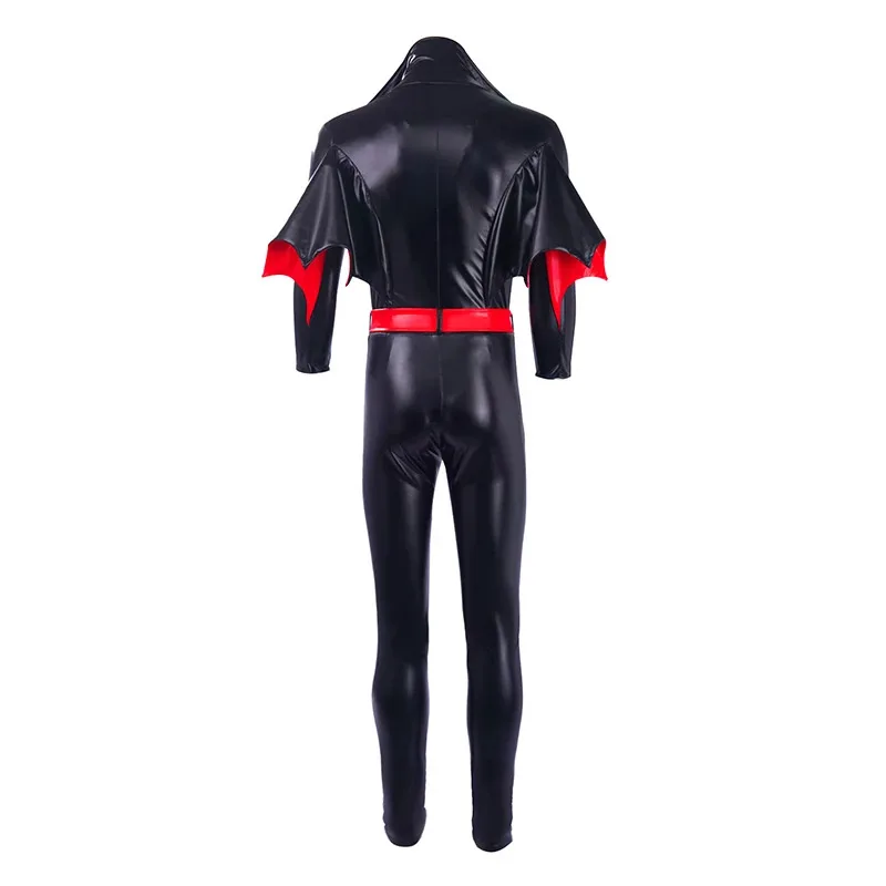 Morbius Cosplay Costumes Black Jumpsuits Halloween Carnival Vampire Uniform For Men eo]5