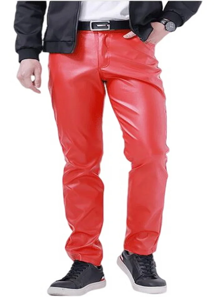 

Мужские облегающие эластичные уличные брюки, длинные повседневные брюки, молодежные витали, со средней талией, летний сезон