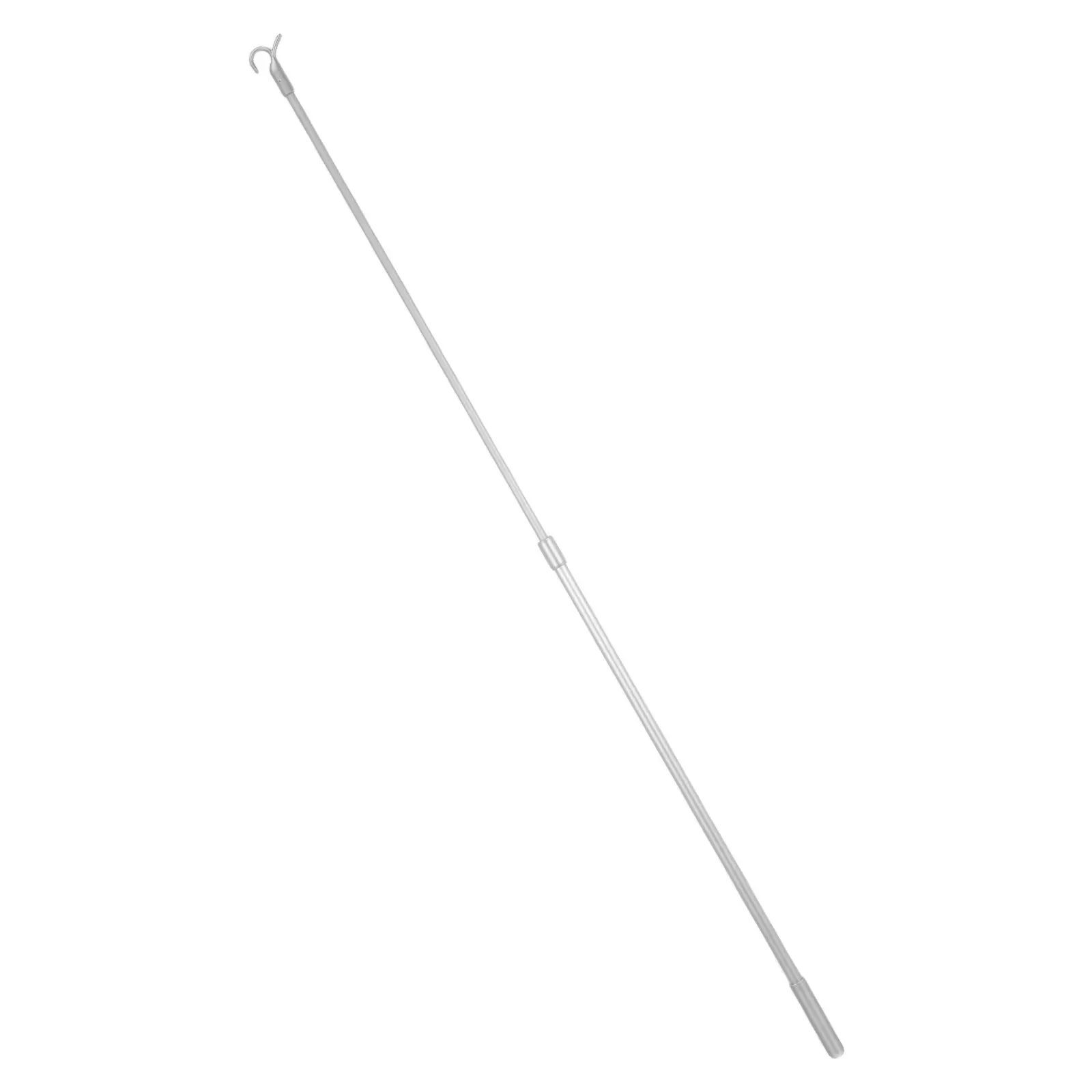 32Inch Telescopic Window Shade Rod Adjustable Aluminum Alloy Push Pull Wand Curtain Pull Rod for Cordless Blinds