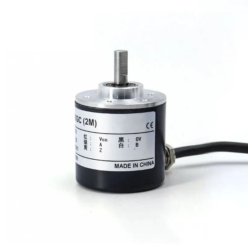 ZSP3806 NPN 100/200/360/400/500/600P/R Photoelectric Incremental Rotary Encoder DC 5V-24V Open Collector OutputIn Stock