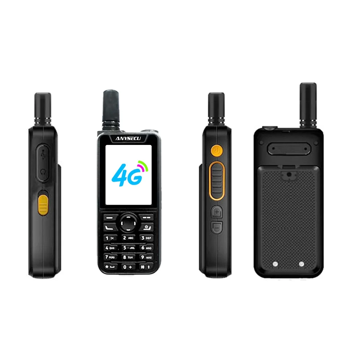 2024 جديد 4G POCT59 راديو نظام Android9.0 مع Realptt Zello F9 6800mAh 2.4 بوصة راديو محمول 1GB + 8GB لاسلكي تخاطب