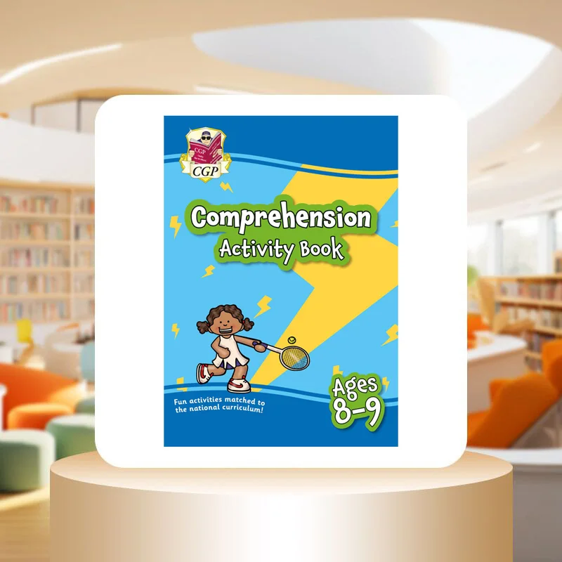 New English Comprehension Activity Book For Ages 89 Perfect For Home Learning CGP Books 9781789087130