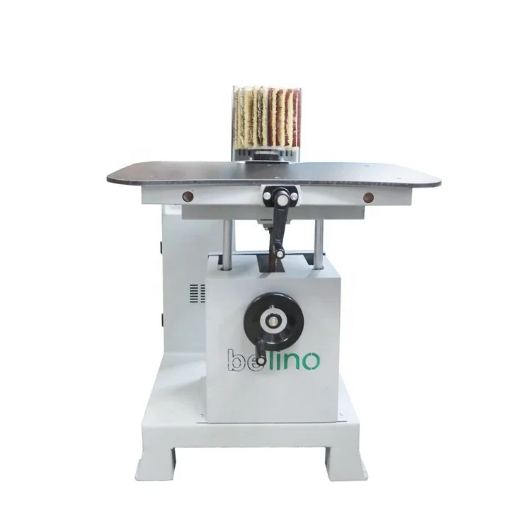 Pour Mini fil de bois brosse verticale ponceuse et polisseuse Machine ponceuse à bande pour le bois
