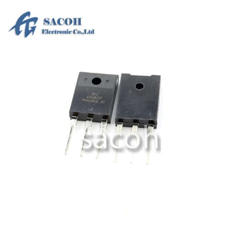 

Refurbished Original 10Pcs/Lot BU4508DF OR BU4508DX BU4508DZ BU4508AX BU4508AF BU4508 TO-3PF 1500V 8A Power Transistor