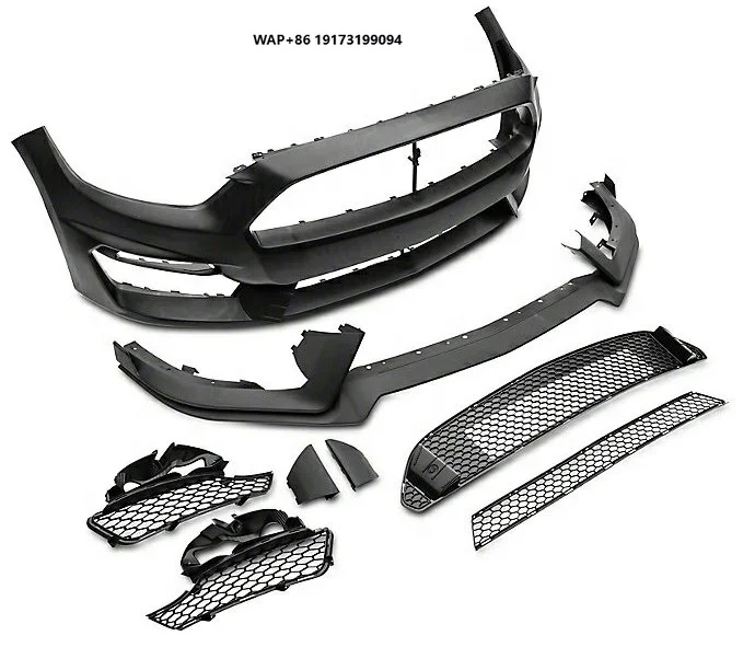 

GT350 Shelby STYLE FULL FRONT BUMPER KIT BODY KIT FIT for Ford-MUSTANG 2015-2017GT ECOBOOST V6