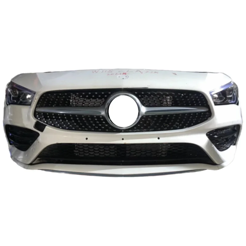 

For Mercedes Benz CLA W118 new front bumper assembly with radiator and headlights