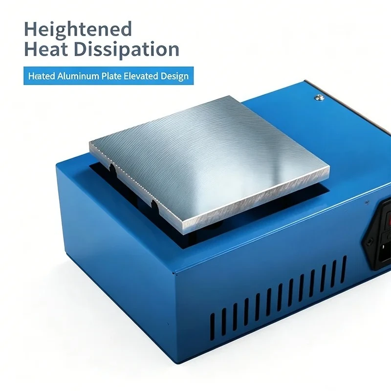 100x100MM Electronic Hot Plate Preheat Digital Preheating Station Multifunctional Motherboard Soldering Station 110/220V