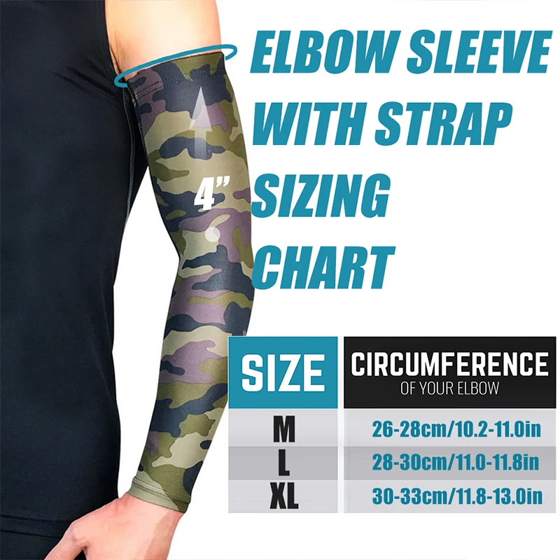 1Pcs Arm Sleeves, UV Protection for Warmth, Tattoo Coverage, Outdoor Activities, Cycling, Tennis Elbow and Myocarditis Treatment