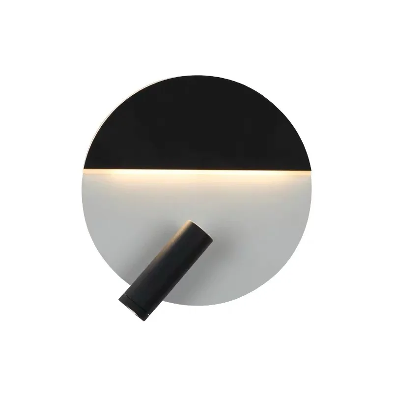 

Nordic LED Wall Lamp Spotligh Backlight Free Rotation Sconce Indoor Wall Light for Home Bedroom Bedside Light