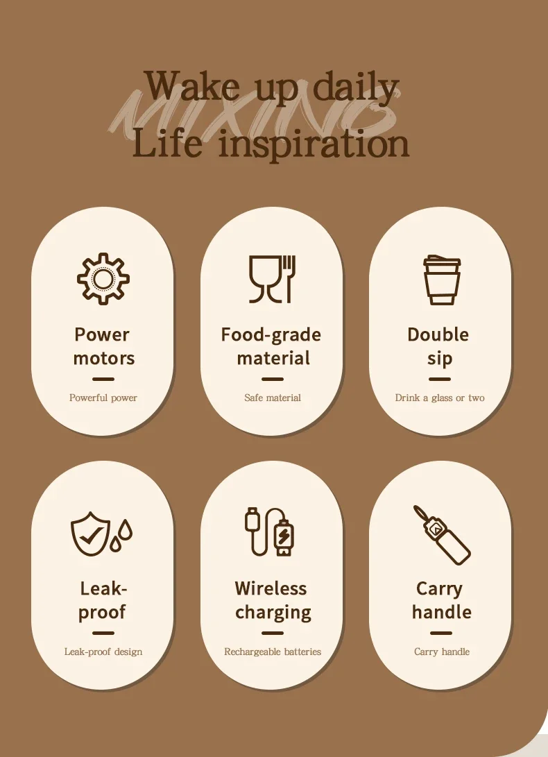 450ml Self Stirring Mug Auto Mixing Cup USB Rechargeable Protein Shaker Coffee Milk Powder Blender Fitness Gym Travel Bottle