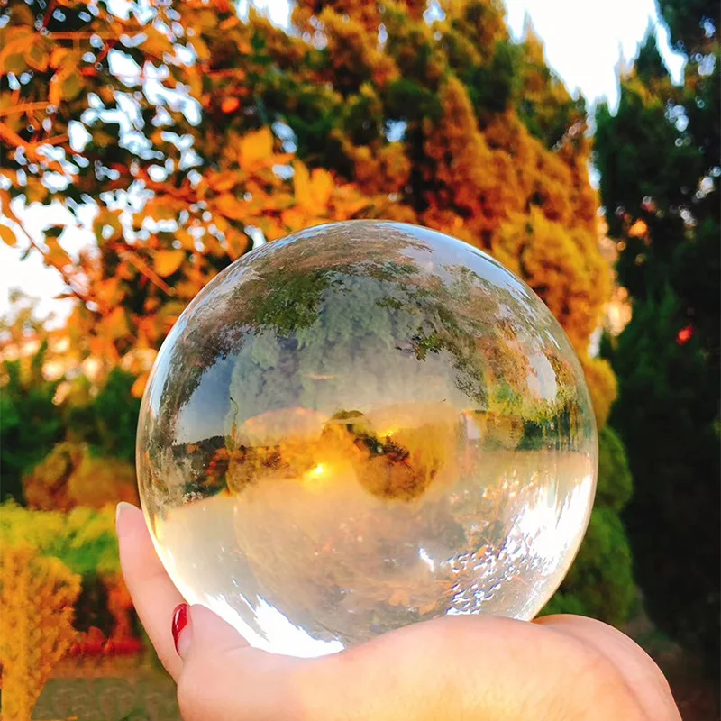 K9 Transparent Crystal ball Creative Photography Props Magic Show Photography Lucky Handmade Glass Feng Shui Ornaments