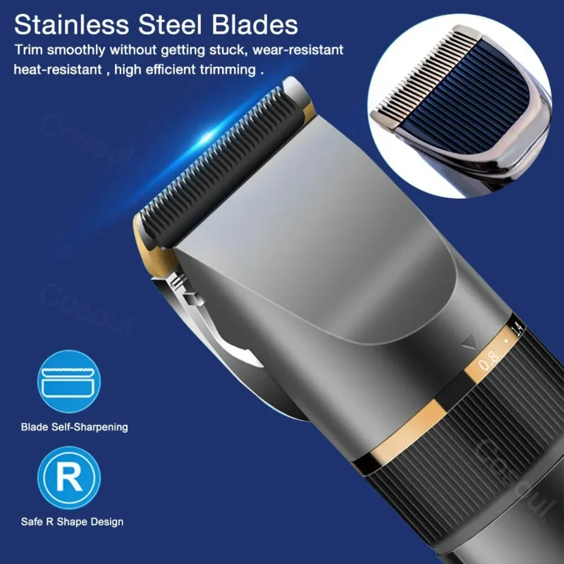 Hair Clipper  Cutting Machine Husband Trimmer for Man Shaver Barber Professional Beard Cutter