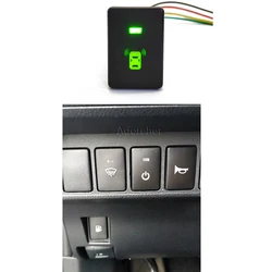 Car LED Light Car Radar Parking Sensor Button Switch with Connecting Wire for Toyota Camry Prius Corolla Prado Accessories