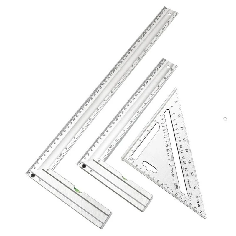FOR Thickened 90-degree square ruler Measurement scribing ruler Multifunctional aluminum alloy