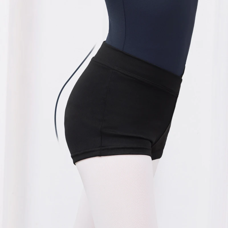 Micro short de Ballet pour filles, pantalon de danse d'entraînement pour enfants, short de pratique d'examen de mise en forme du corps