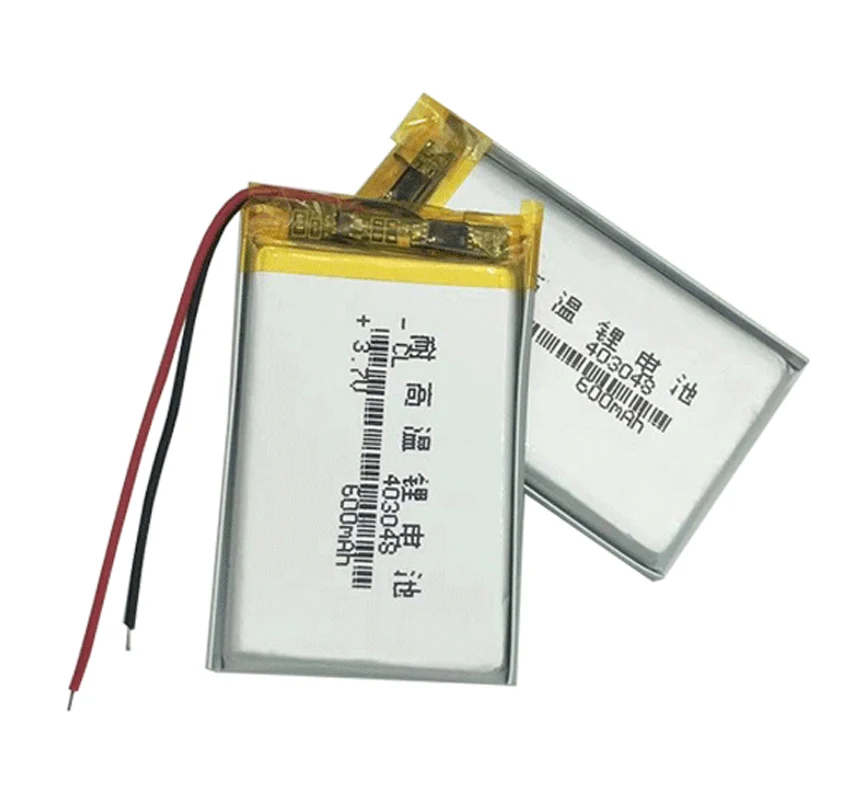 

403048 600mah 3.7V Lithium Polymer Battery For Bluetooth Speaker Power Bank LED Light Camera Rechargeable Li-polymer Batteries