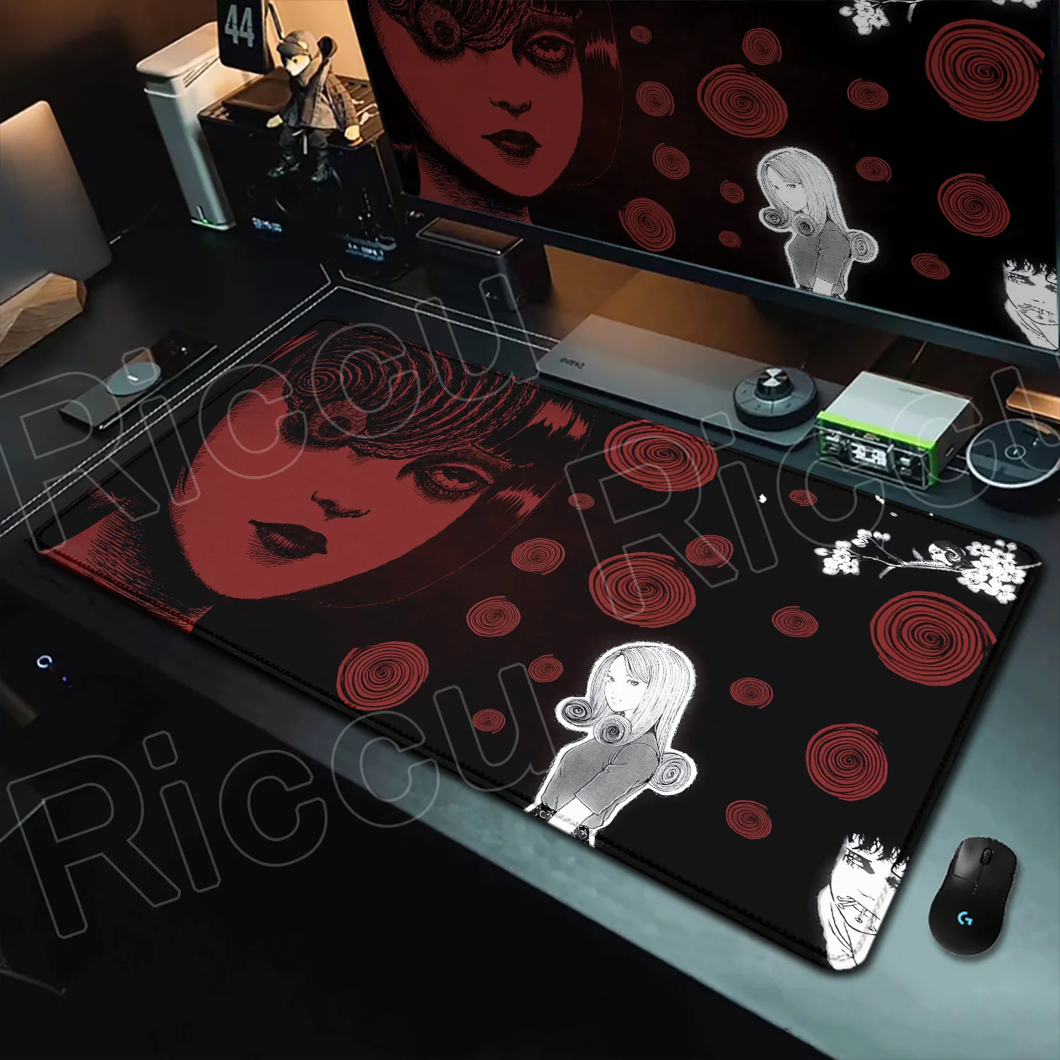 

New HD Printing Mousepad Xxl Junji Ito Tomie Kawakami Anime Mouse Pad Gamer Deskmat Computer Accessories Desk Mat PC Gaming Mats