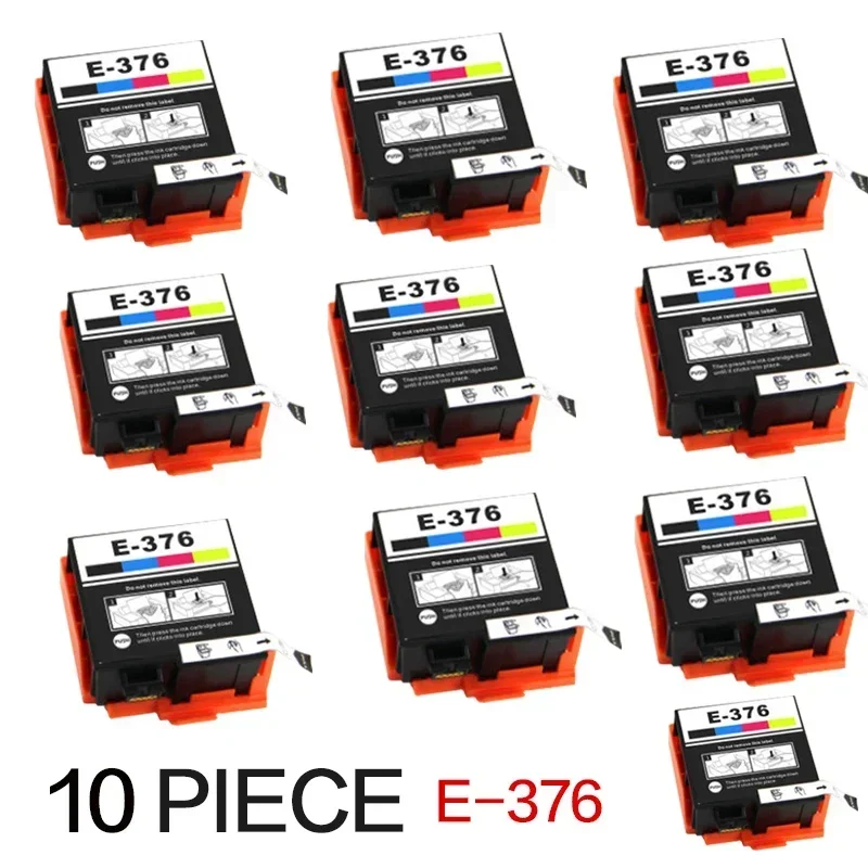 2/3/4/5/10pcs PRINT SUPPLY T3760 T376 For Epson Compatible Ink Cartridge With Chip Suit For Epson PictureMate PM-525 Printer